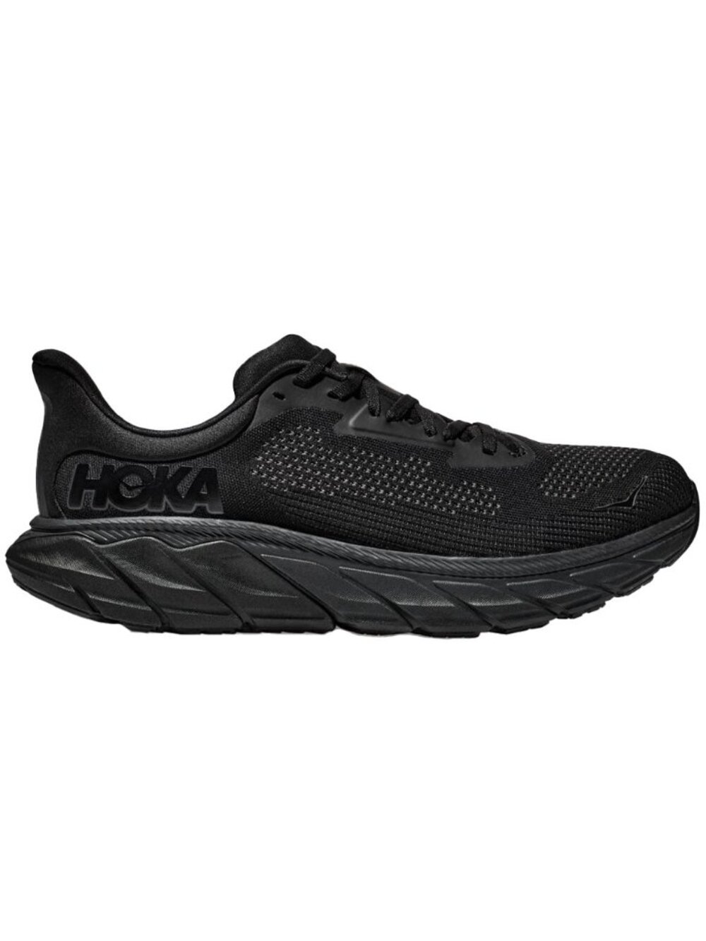 Hoka Arahi 7 Triple Black 2E Wide Running Shoes Men's Size 11